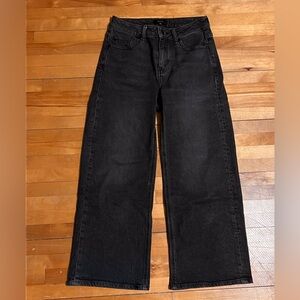 Quince- Bella relaxed stretch wide leg jeans